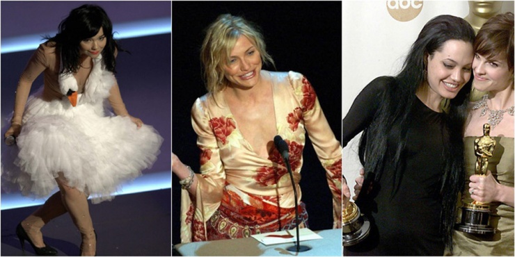 Los peores vestidos de la historia de la alfombra roja de los Oscars