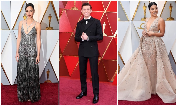 Oscars: Todos los vestidos de la alfombra roja