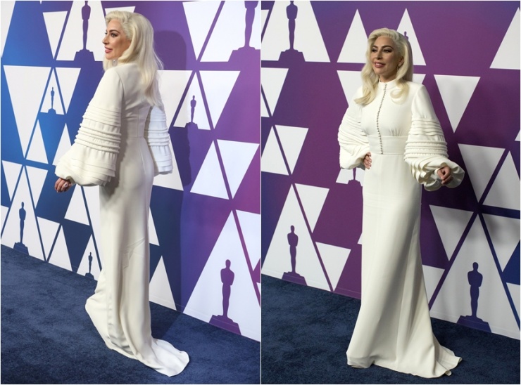 Cuenta atrs para la alfombra roja de los Oscars 2019: Lady Gaga y su 'vestido de novia' en la cena de nominados