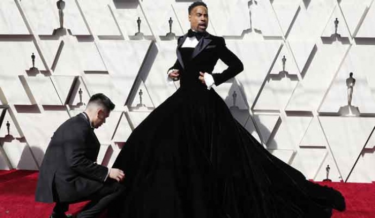 Los vestidos más atrevidos de la alfombra roja de los Oscars 2019